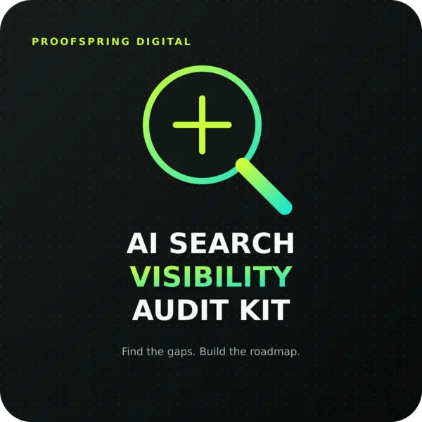 AI Search Visibility Audit Kit product cover